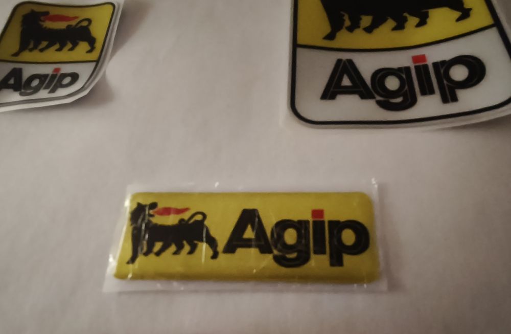 Pack de 5  Adesivos AGIP
