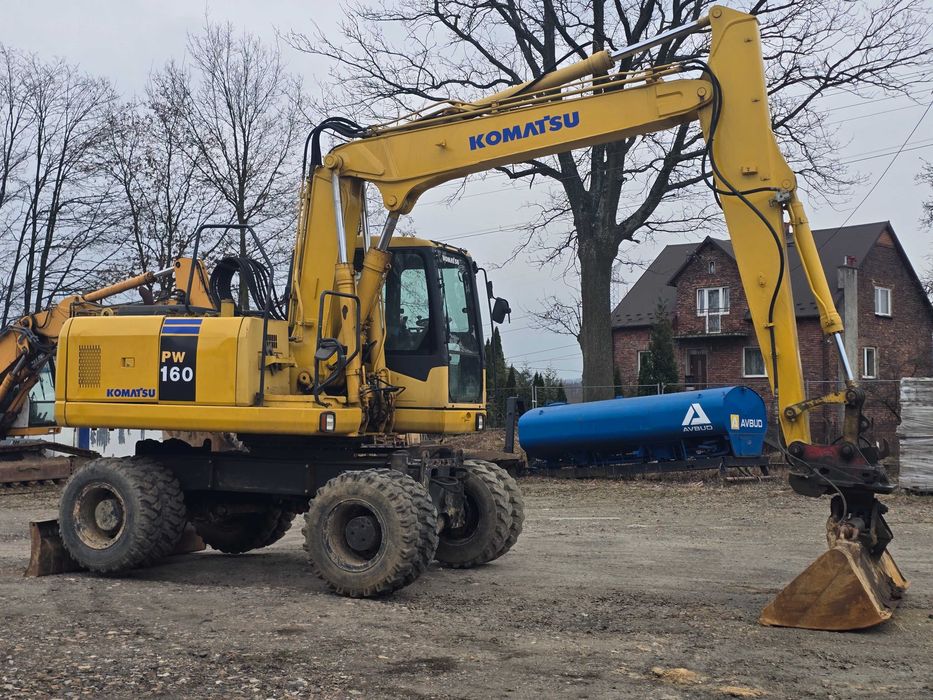 Komatsu PW160 7 koparka kołowa