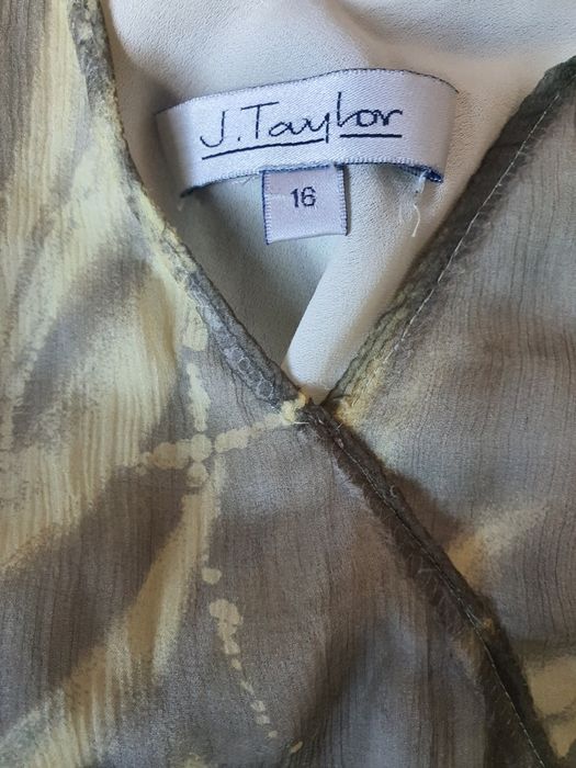 J. Taylor - piękna jedwabna sukienka - od M do X