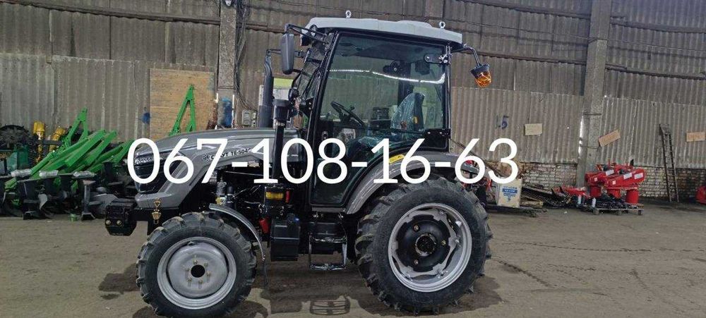 Мінітрактор  СКАУТ ТЕ-504С з кабіною Доставка Безкоштовна Кредит МАСЛА