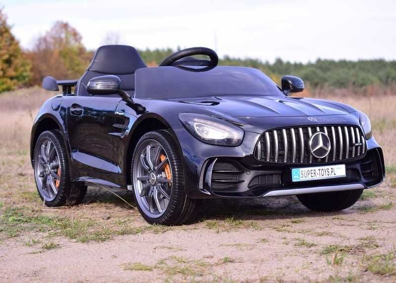 BAWIBUS.PL Auto samochód na akumulator MERCEDES GTR pojazd dla dzieci