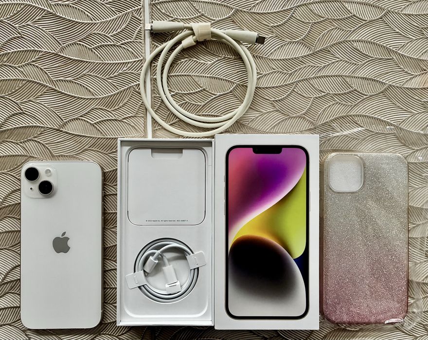 iPhone 14 Plus 128GB Starlight | Jak NOWY |