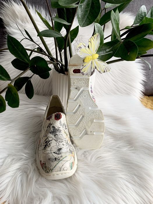 Rieker 38 kolorowe sneakersy