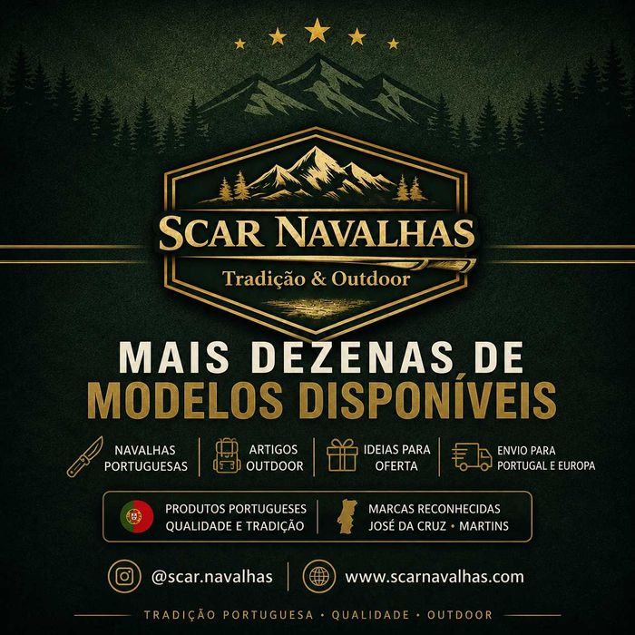 Navalha Temática Caça Martins | Companheira de Todas as Jornadas