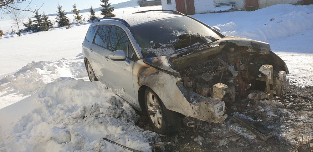 Citroen C5 uszkodzony