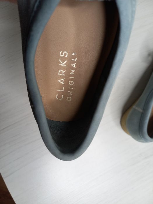 Туфлі жіночі CLARKS WALLABEE NUBUCK( оригінал)