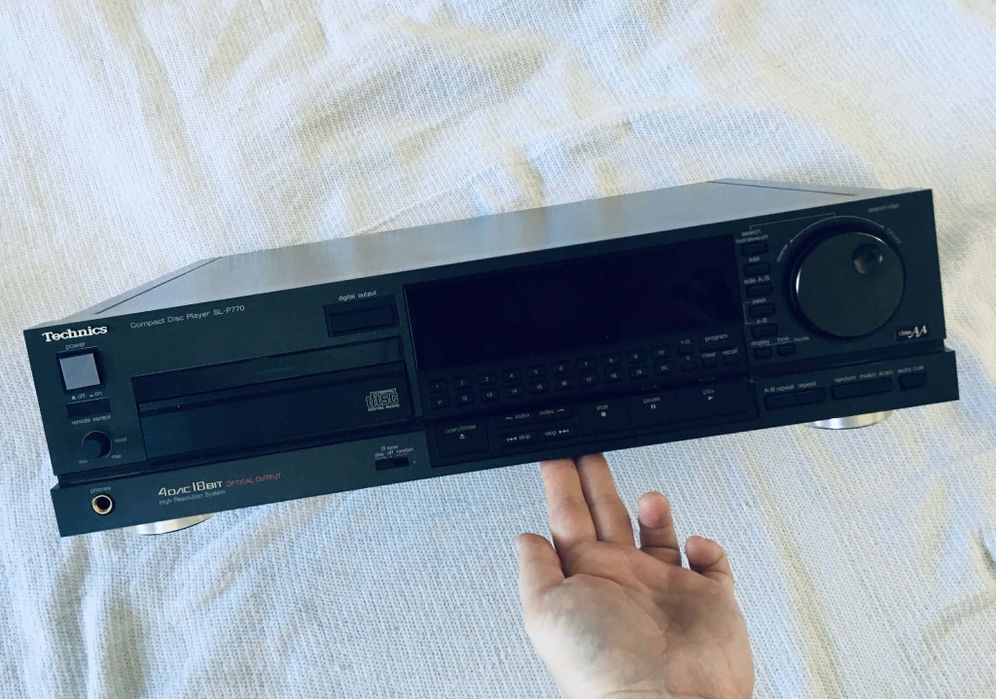 Technics SL-P770 CD Player | Made in Japan | Vintage Hi-End | Stan kolekcjonerski