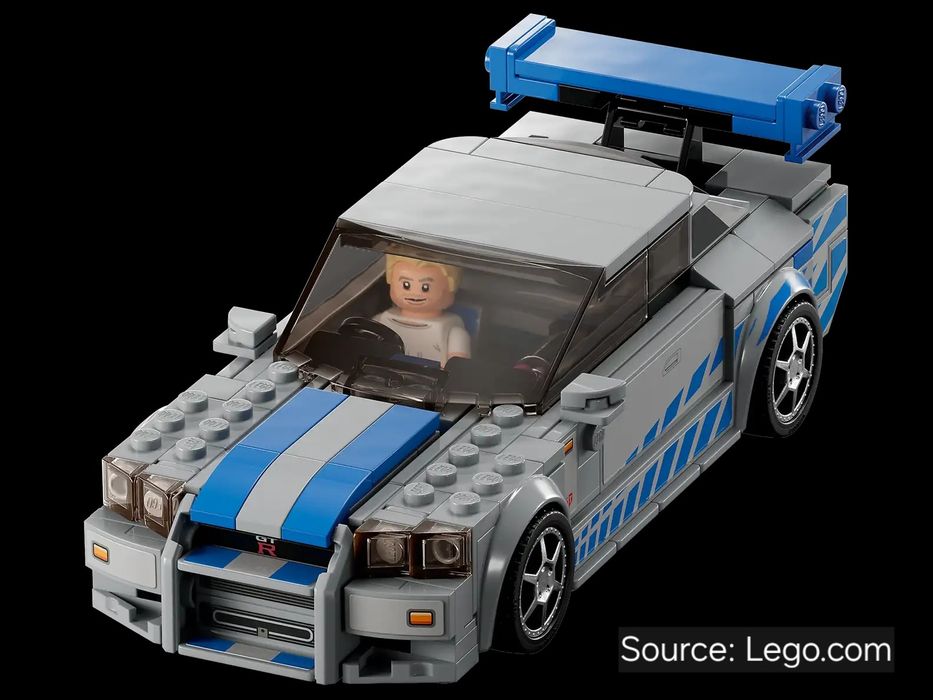 ENVIO GRATIS-LEGO 76917 Nissan Skyline GT-R (R34) (Speed Champions)
