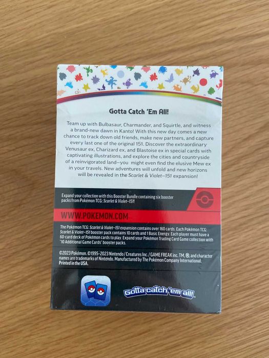 Pokémon 151 Booster Bundle (6 boosters) – Selado