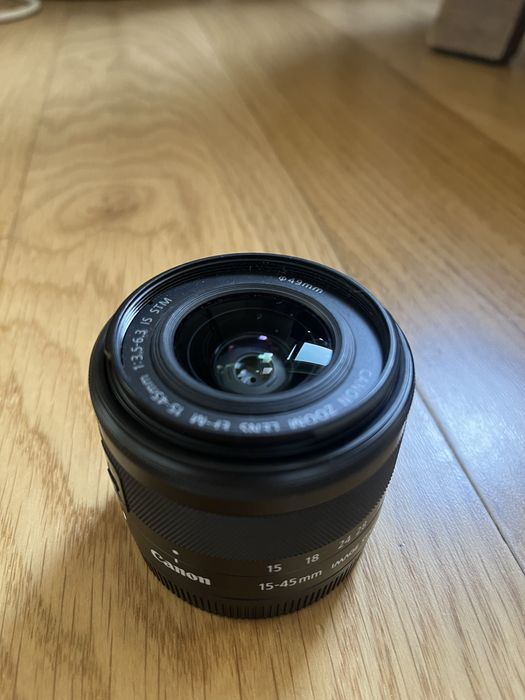 Lente Canon efm 17-45mm