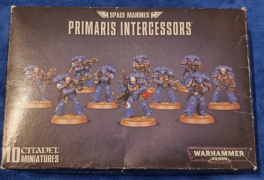 Figuras Warhammer 40K Space Marines Primaris Intercessors (10)