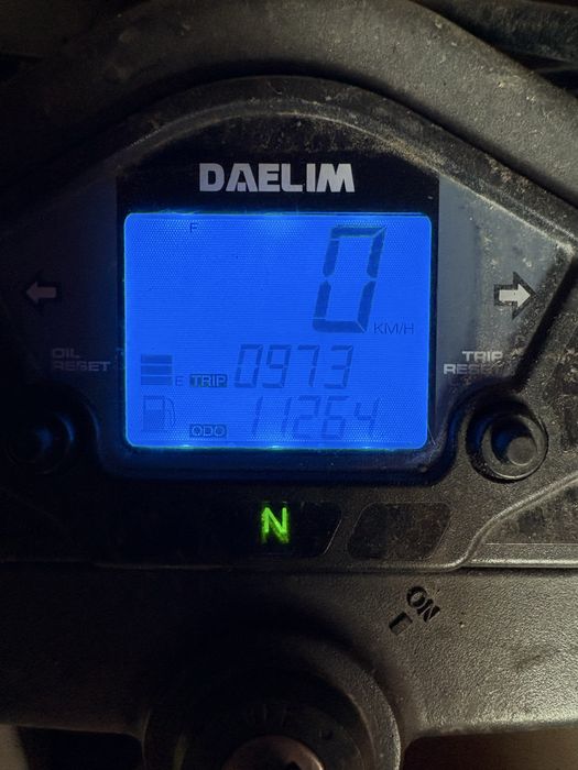 Daelim Et 250 automat 14kw—>19 koni