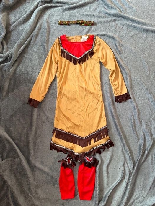 Przebranie/ kostium Indianki roz. 7-9 lat