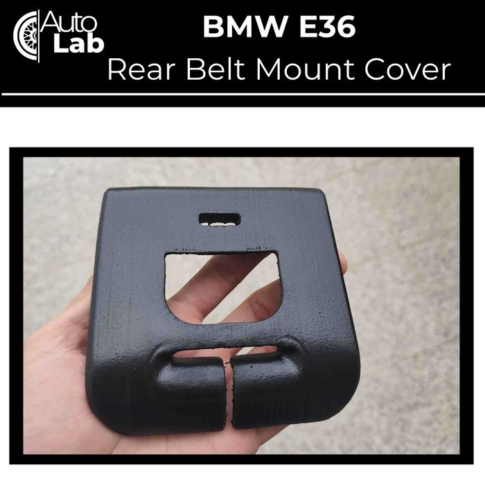 BMW E36 - Tampa do cinto traseiro