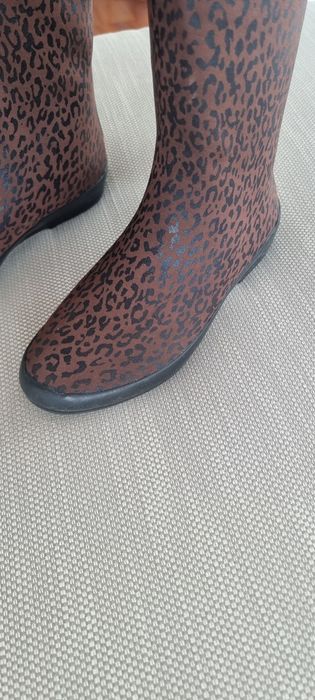 Botas motivo leopardo