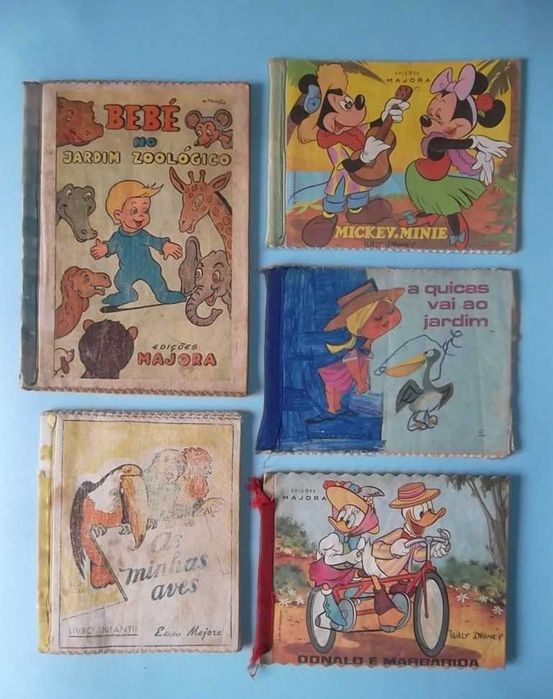 Livros de pano da MAJORA (anos 50/60)