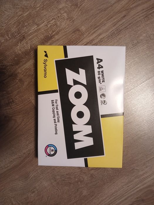 Папір А4 Zoom (Sylvamo), 80 г/м², 500 аркушів