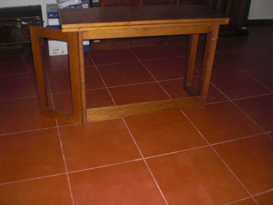 Mesa de cozinha de encartar