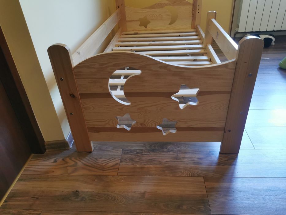 Łóżko dziecięce Seweryn 160x80  łóżeczko szuflada materac