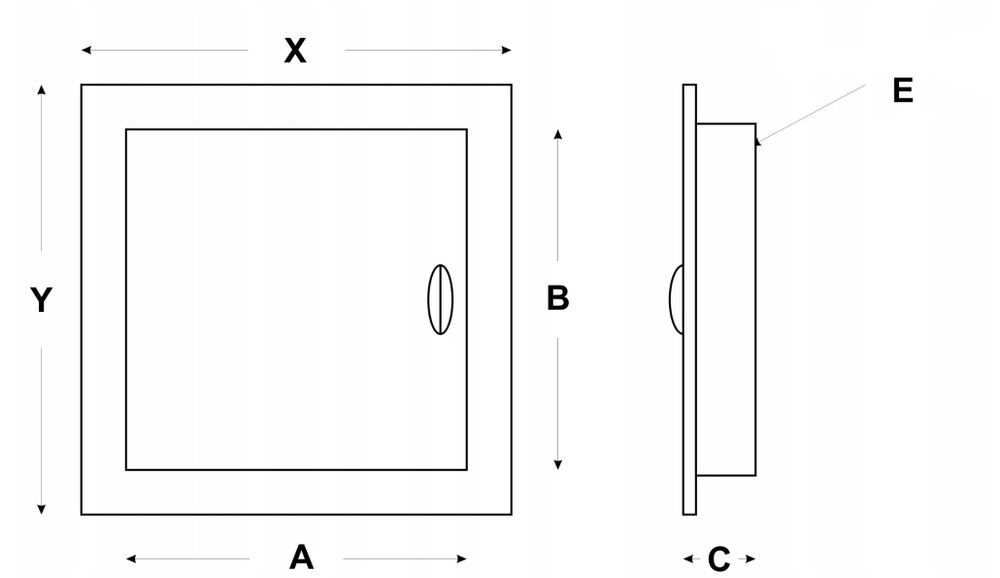 Drzwiczki rewizyjne 25/30