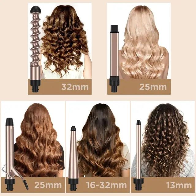 Щипці для завивки плойка  5 в 1 PARWIN PRO BEAUTY