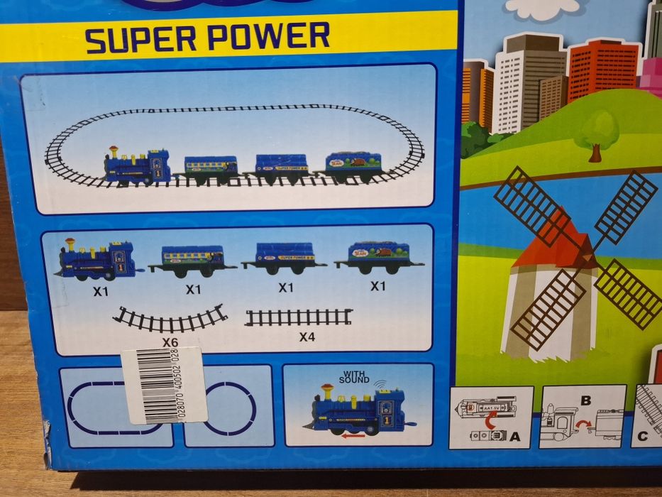 Zabawka pociąg „Orbit Train” z dźwiękiem tomek Thomasem i przyjaciele