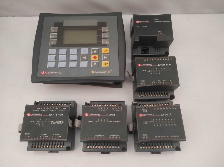 Панель та модулі Unitronics