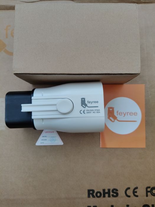 Перехідник TYPE 1 CCS2 TYPE 2 TESLA GBT CCS1  NACS переходник зарядка guwieyg adapter ККС2 Feyree GBT DC  Тесла накс 500А 7квт 32А 500квт хвіст блоку