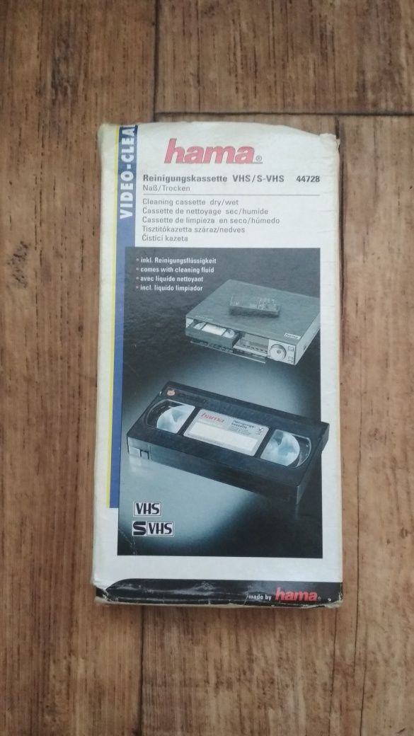 HAMA CASSETTE DE NETTOYAGE VHS/S-VHS