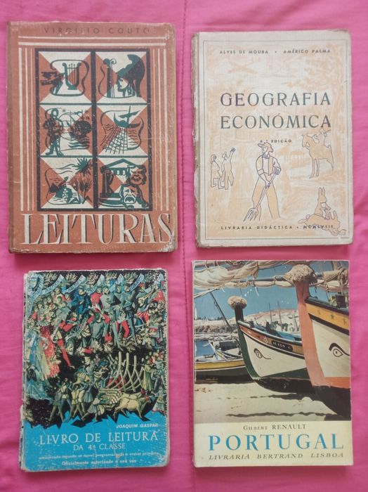 Livros ANTIGOS, Escolares e outros, Edições raras