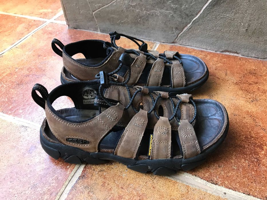 Сандалі, босоніжки Keen Waterproof, натуральна шкіра.