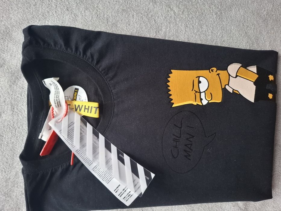 Koszulka Off White Bart Simpson