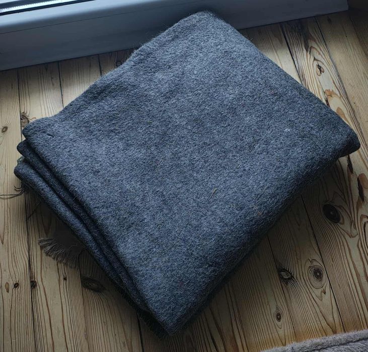 Wełniany Koc Wojskowy WP MON DEMOBIL