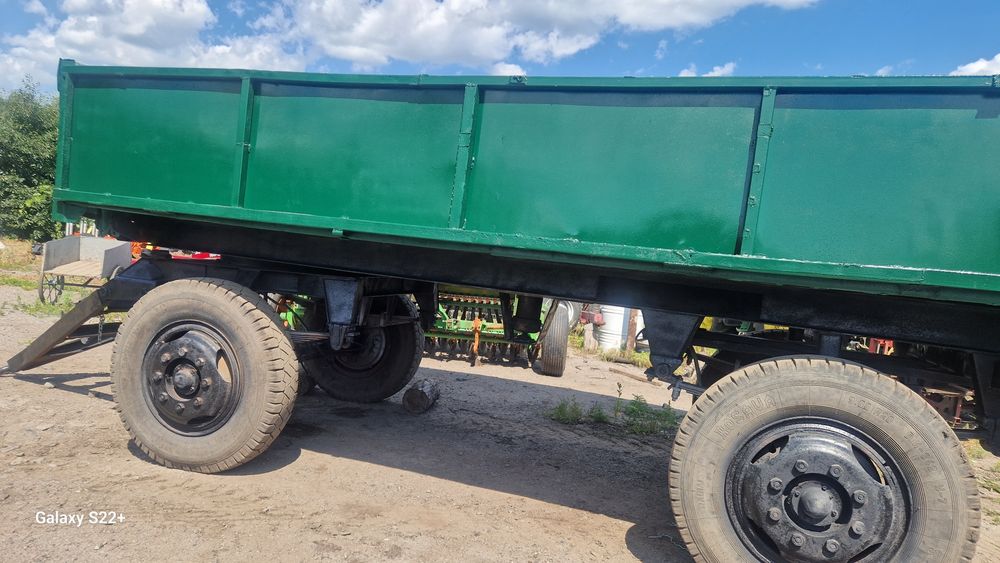 Причіп зіл гкб самоскид