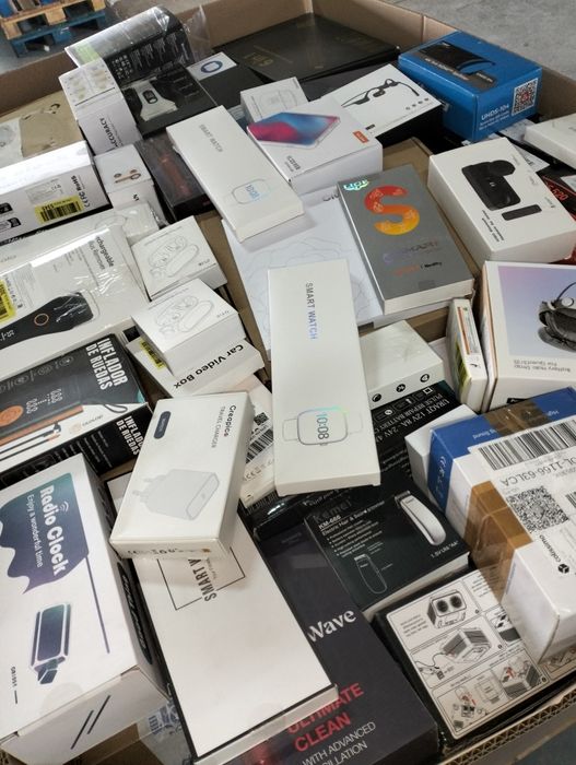 Palety Amazon palety z elektroniką elektronika   zwroty konsumenckie