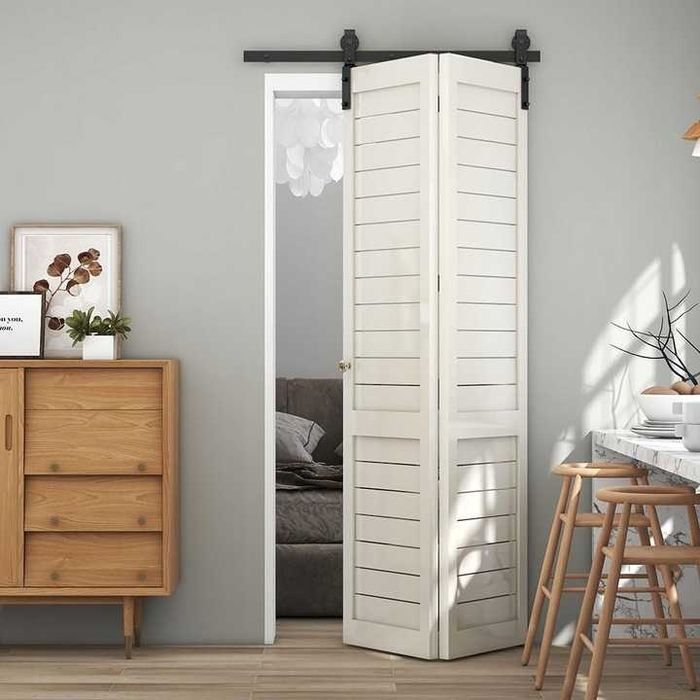 System drzwi przesuwnych składanych 120 cm TSMST F04SFS bez drzwi