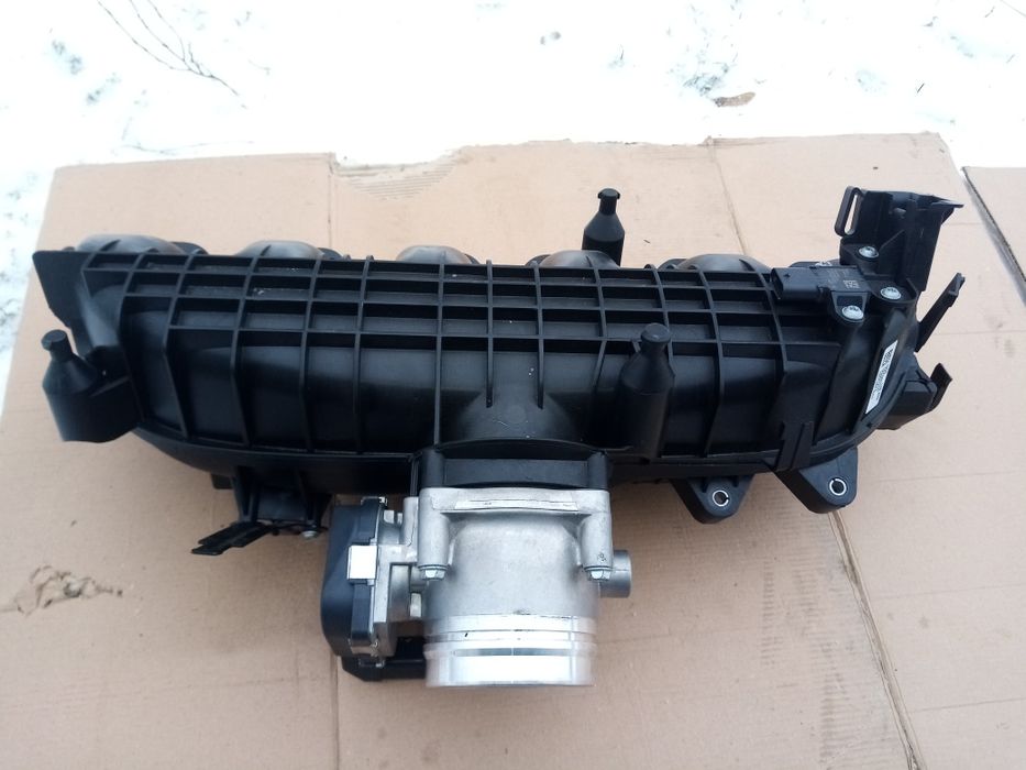 Впускной колектор бма f15 n55 в зборе дросель и даичик воздухомер