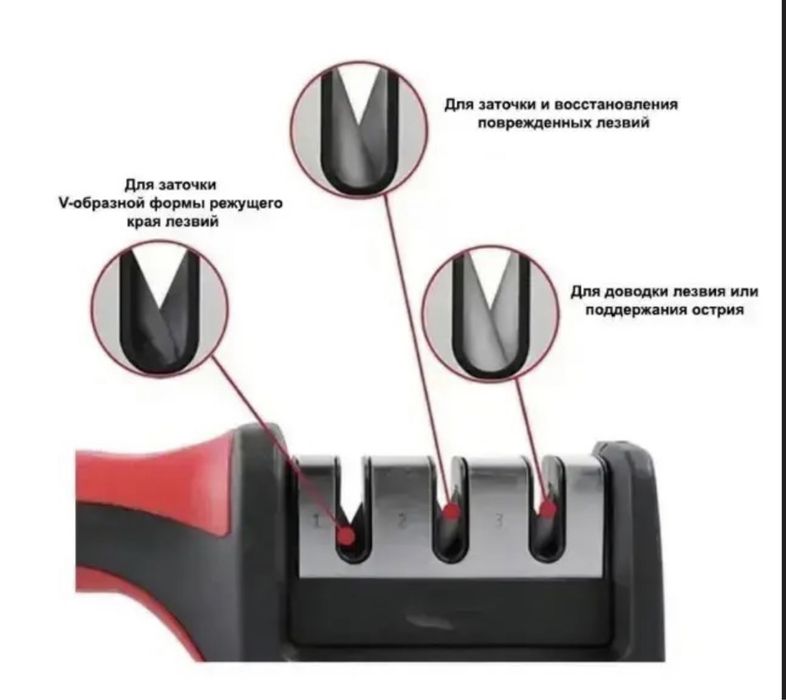 Точилка для ножів ручна універсальна точилка для ножей