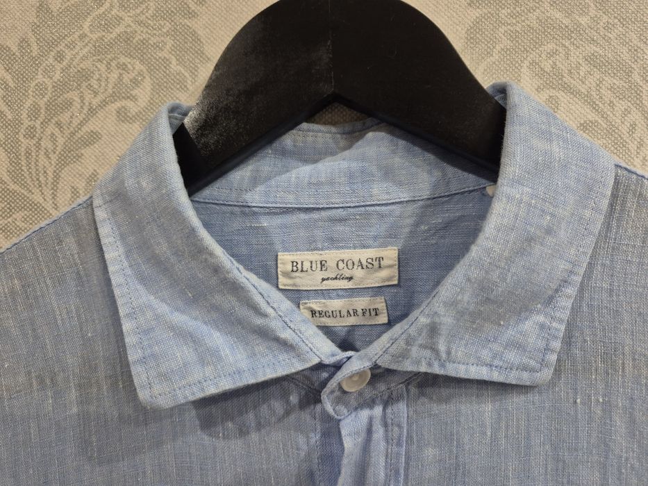 Льняная рубашка Blue Coast Yachting Linen Shirt Cos