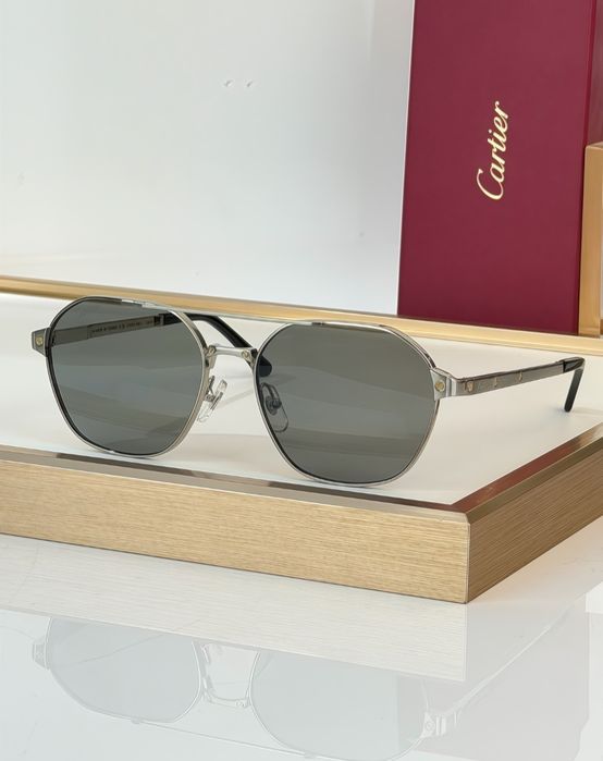 Сонцезахисні окуляри Santos de Cartier з фотохромними лінзами,