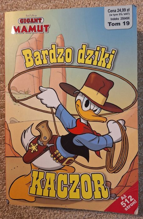komiks GIGANT MAMUT, Tom 19, Bardzo dziki Kaczor
