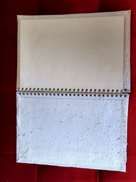 Bloco notas papel reciclado