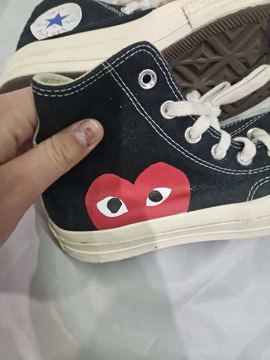 Converse x play des garcons