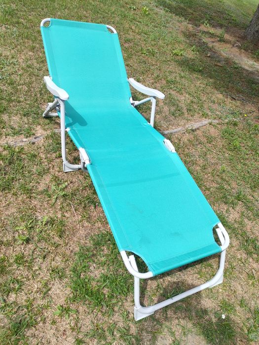 Leżanka ogrodowa TILLATOBA zielona