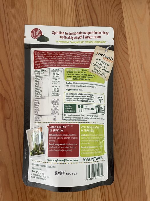 Algi spirulina 200g