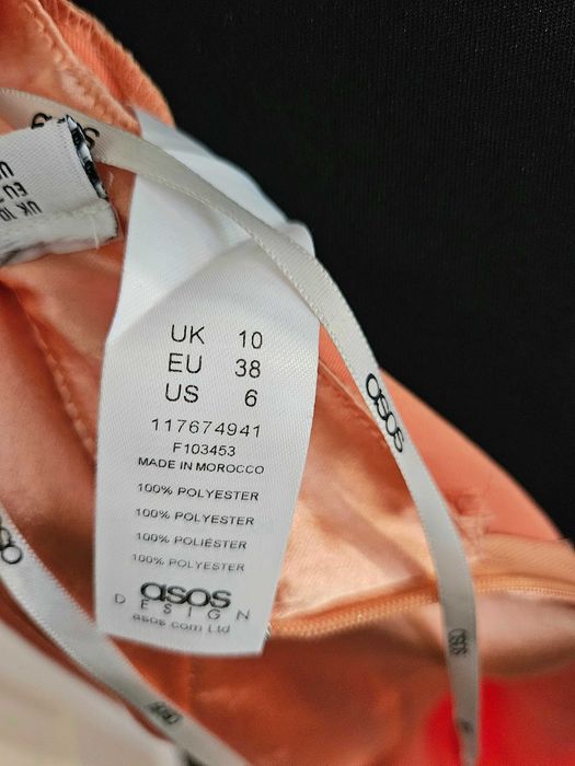 Kombinezon satynowy asos M 38