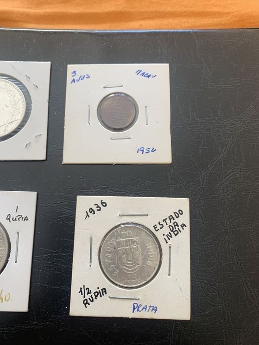 Lote moedas ultramarinas