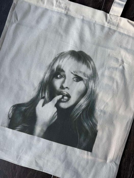 Torba tote bag Sabrina carpenter bawełna bawełniana
