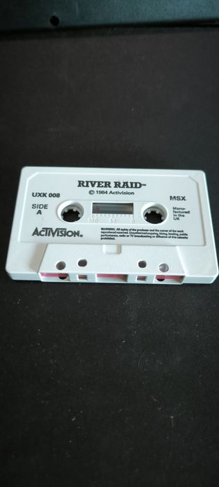 Jogo MSX - River Raid (Activision / Caixa Rígida Original)