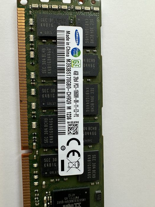 SAMSUNG DDR3 1333 MHz pamięć stacjonarna UDIMM Ram 8GB (2x4GB)